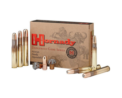 Munitions HORNADY Calibre 500 NITRO EXPRESS 570 GRS DGX...