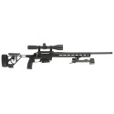 Carabine Tikka T3X ACE Target Noir Fileté M5/8x24 + Lunette 5-25x50 Aire Force Optics et Bipied...