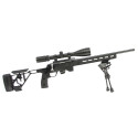 Carabine Tikka T1X ACE Target Noir Fileté M1/2x28 + Lunette 6-24x50 Air Force Optics et Bipied WTC