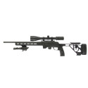 Carabine Tikka T1X ACE Target Noir Fileté M1/2x28 + Lunette 6-24x50 Air Force Optics et Bipied WTC
