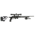 Carabine Tikka T1X ACE Target Noir Fileté M1/2x28 + Lunette 3-9x40 Air Force Optics et Bipied WTC
