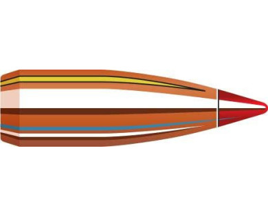 Boite de 100 ogives HORNADY Calibre 22 Diam.224 50 Grs V-MAX