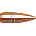 Boite de 100 ogives HORNADY Calibre 22 Diam.224 55 Grs BT FMJ