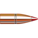 Boite de 100 ogives HORNADY Calibre 22 Diam.224 55 Grs V-MAX CANNELEE