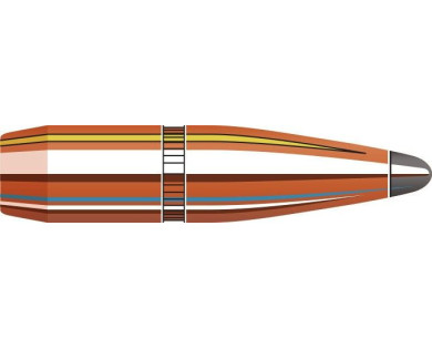 Boite de 100 ogives HORNADY Calibre 25 Diam.257 117 Grs...