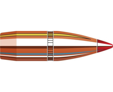Boite de 100 ogives HORNADY Calibre 270 Diam.277 110 Grs...
