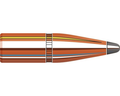 Boite de 100 ogives HORNADY Calibre 270 Diam.277 130 Grs...