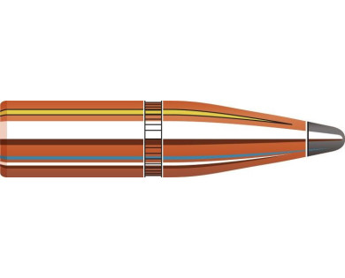 Boite de 100 ogives HORNADY Calibre 270 Diam.277 150 Grs...