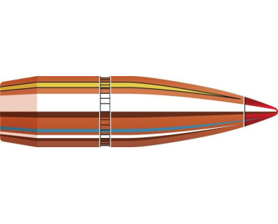 Boite de 100 ogives HORNADY Calibre 30 Diam.308 150 Grs SST