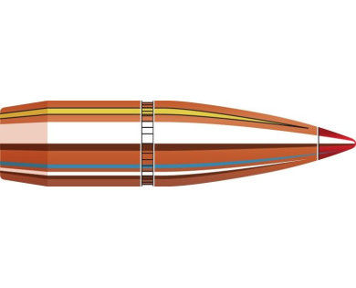 Boite de 100 ogives HORNADY Calibre 30 Diam.308 165 Grs SST