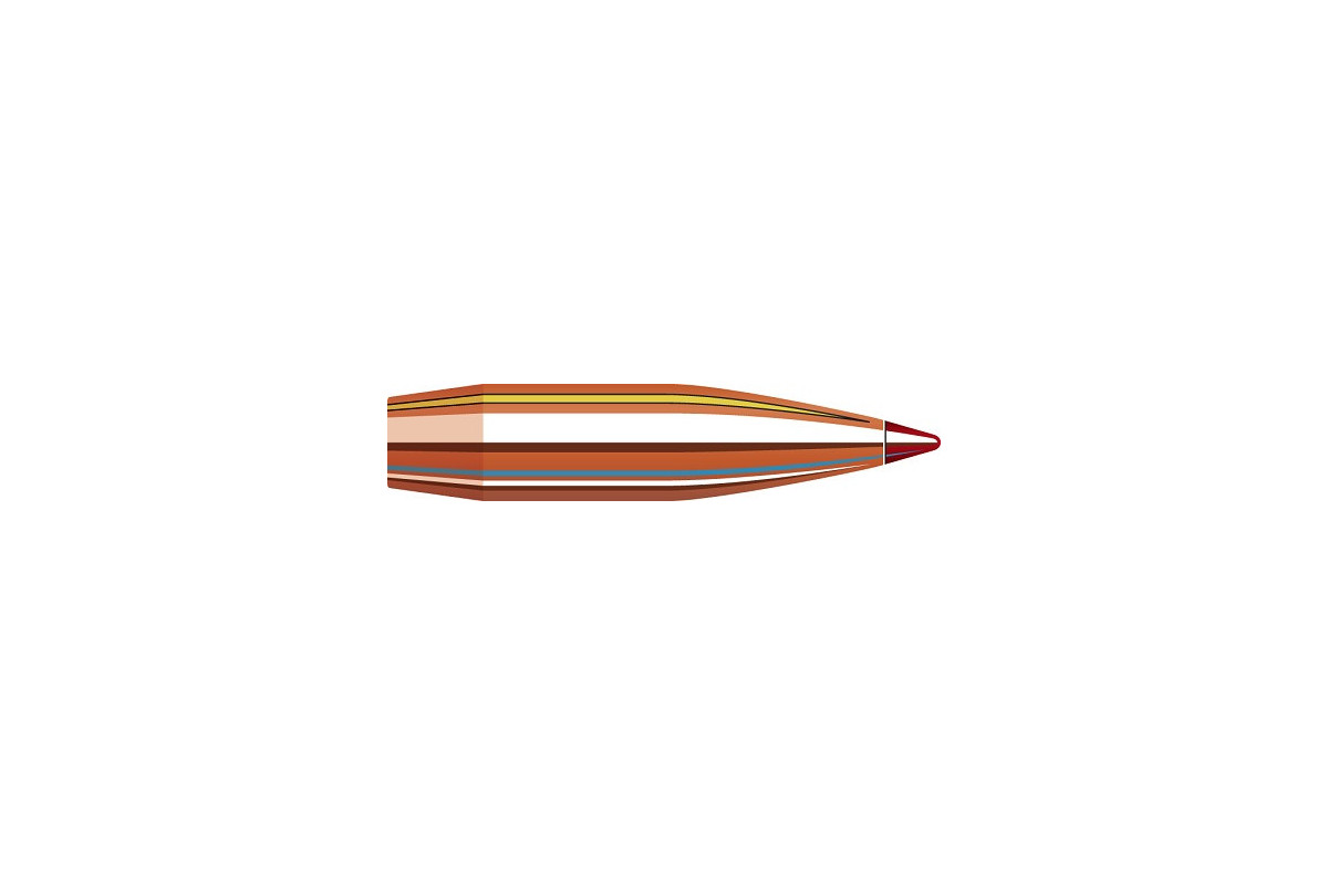 Boite de 100 ogives HORNADY Calibre 30 Diam.308 195 Grs ELD-MATCH Boite de 100 ogives HORNADY Calibre 30 Diam.308 195 Grs ELD-MATCH