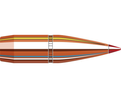Boite de 100 ogives HORNADY Calibre 338 Diam.338 225 Grs SST