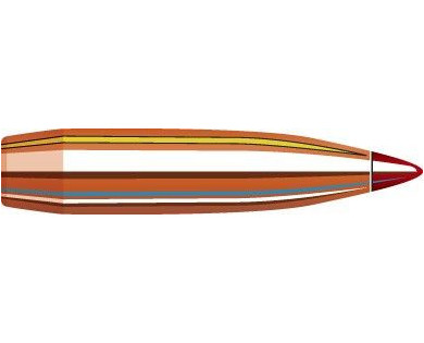 Boite de 100 ogives HORNADY Calibre 6.5mm Diam.264 120...