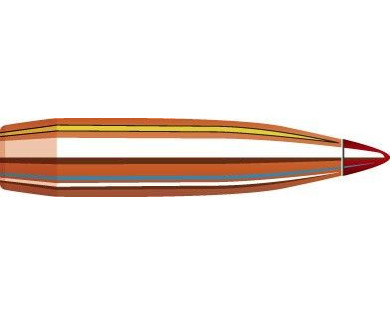 Boite de 100 ogives HORNADY Calibre 6.5mm Diam.264 123...