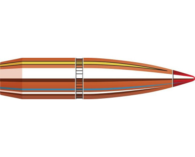 Boite de 100 ogives HORNADY Calibre 6.5mm Diam.264 123...