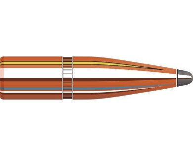 Boite de 100 ogives HORNADY Calibre 6.5mm Diam.264 129...