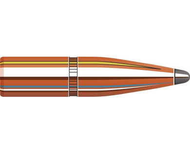 Boite de 100 ogives HORNADY Calibre 6.5mm Diam.264 140...