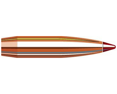 Boite de 100 ogives HORNADY Calibre 6mm Diam.243 108 Grs...