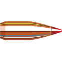 Boite de 100 ogives HORNADY Calibre 6mm Diam.243 58 Grs V-MAX