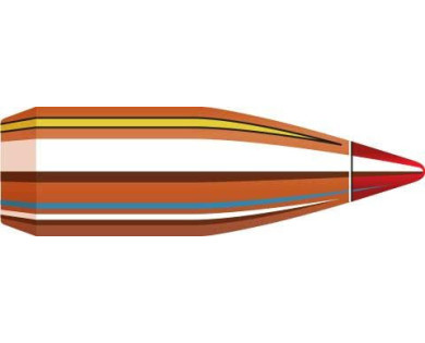 Boite de 100 ogives HORNADY Calibre 6mm Diam.243 58 Grs...