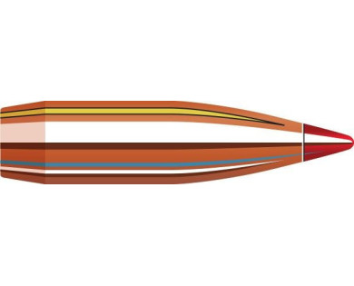 Boite de 100 ogives HORNADY Calibre 6mm Diam.243 87 Grs...