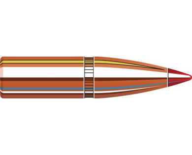 Boite de 100 ogives HORNADY Calibre 6mm Diam.243 95 Grs SST