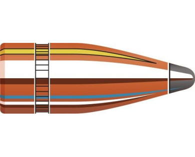 Boite de 100 ogives HORNADY Calibre 7.62 Diam.310 123 Grs...