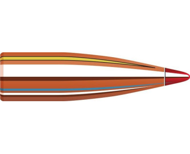 Boite de 100 ogives HORNADY Calibre 7mm Diam.284 120 Grs...
