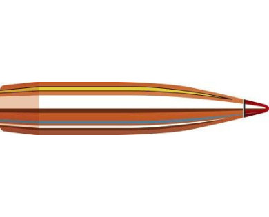 Boite de 100 ogives HORNADY Calibre 7mm Diam.284 162 Grs...