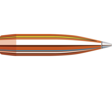 Boite de 100 ogives HORNADY Calibre 7mm Diam.284 166 Grs...