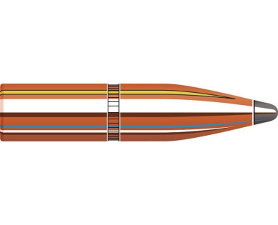 Boite de 100 ogives HORNADY Calibre 7mm Diam.284 175 Grs...