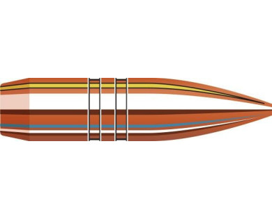 Boite de 50 ogives HORNADY Calibre 22 Diam.224 70 Grs GMX