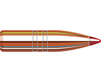 Boite de 50 ogives HORNADY Calibre 25 Diam.257 110 Grs GMX