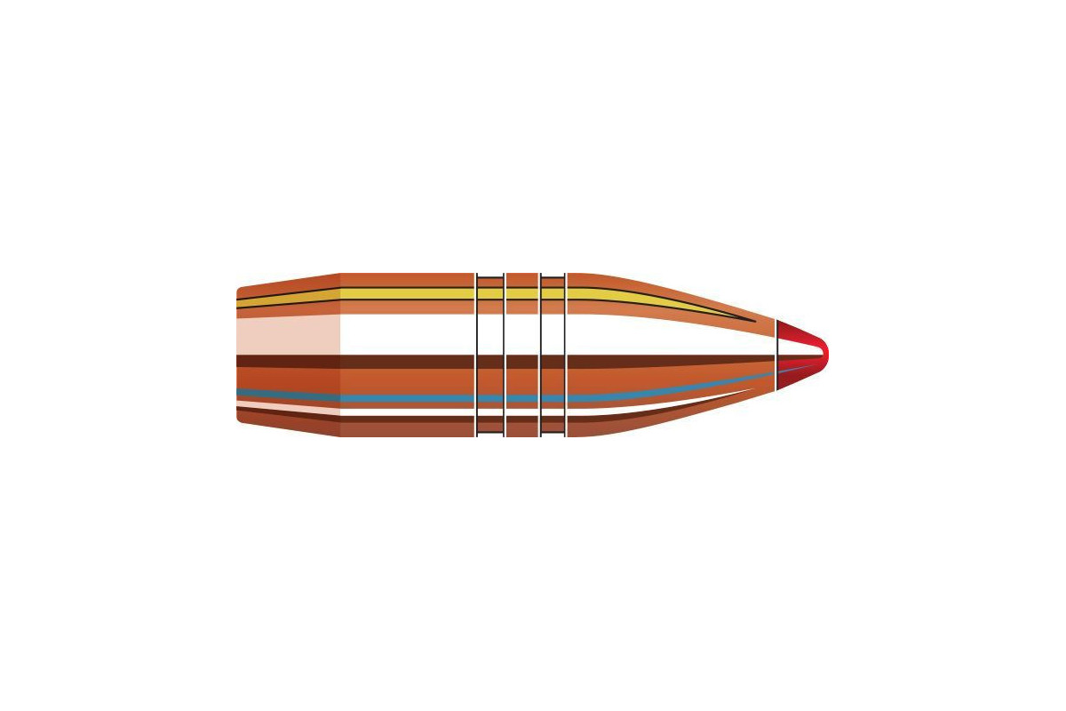 Boite de 50 ogives HORNADY Calibre 30 Diam.308 140 Grs MONOFLEX Boite de 50 ogives HORNADY Calibre 30 Diam.308 140 Grs MONOFLEX