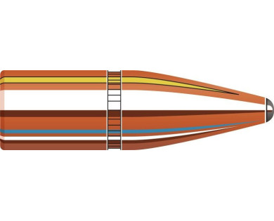 Boite de 50 ogives HORNADY Calibre 375 Diam.375 270 Grs...