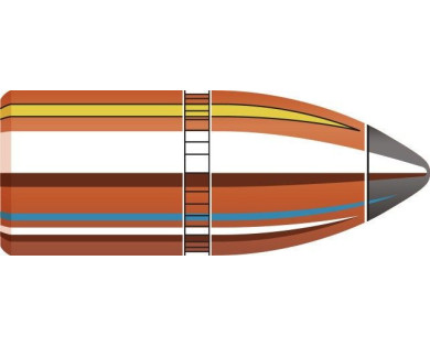 Boite de 50 ogives HORNADY Calibre 405 Diam.411 300 Grs...