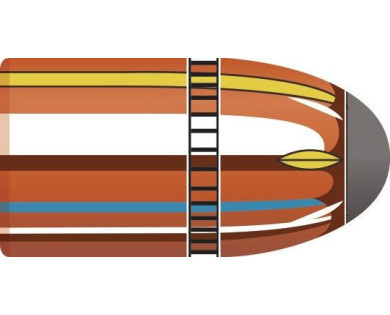 Boite de 50 ogives HORNADY Calibre 45 Diam.458 350 Grs...