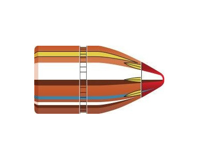 Boite de 50 ogives HORNADY Calibre 50 Diam.500 300 Grs FTX