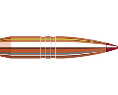 Boite de 50 ogives HORNADY Calibre 6.5mm Diam.264 120 Grs CX