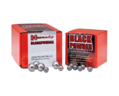 Boite de 100 Balles Rondes HORNADY Calibre 50 Diam.480