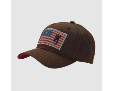 Casquette BROWNING LIBERTY WAX - Marron