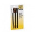 Set de 3 brosses de nettoyage (type brosse à dent) 