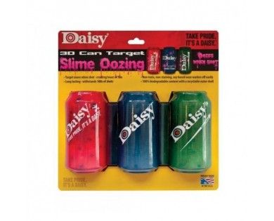 Cible Daisy 3 canettes 3D 