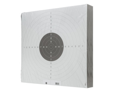 Cibles de tir C50 BLANCS 53x53 cm x 100