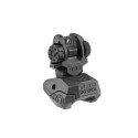 Organe de visée arrière FAB DEFENSE rabattable compatible AR-15