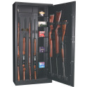 Coffre fort FORTIFY 15 armes ou 11 armes avec lunette et 5 étagères + coffre intérieur