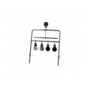 Cibles métalliques pivotantes 