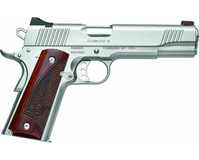 Pistolet semi automatique Kimber 1911 .45ACP Stainless 2