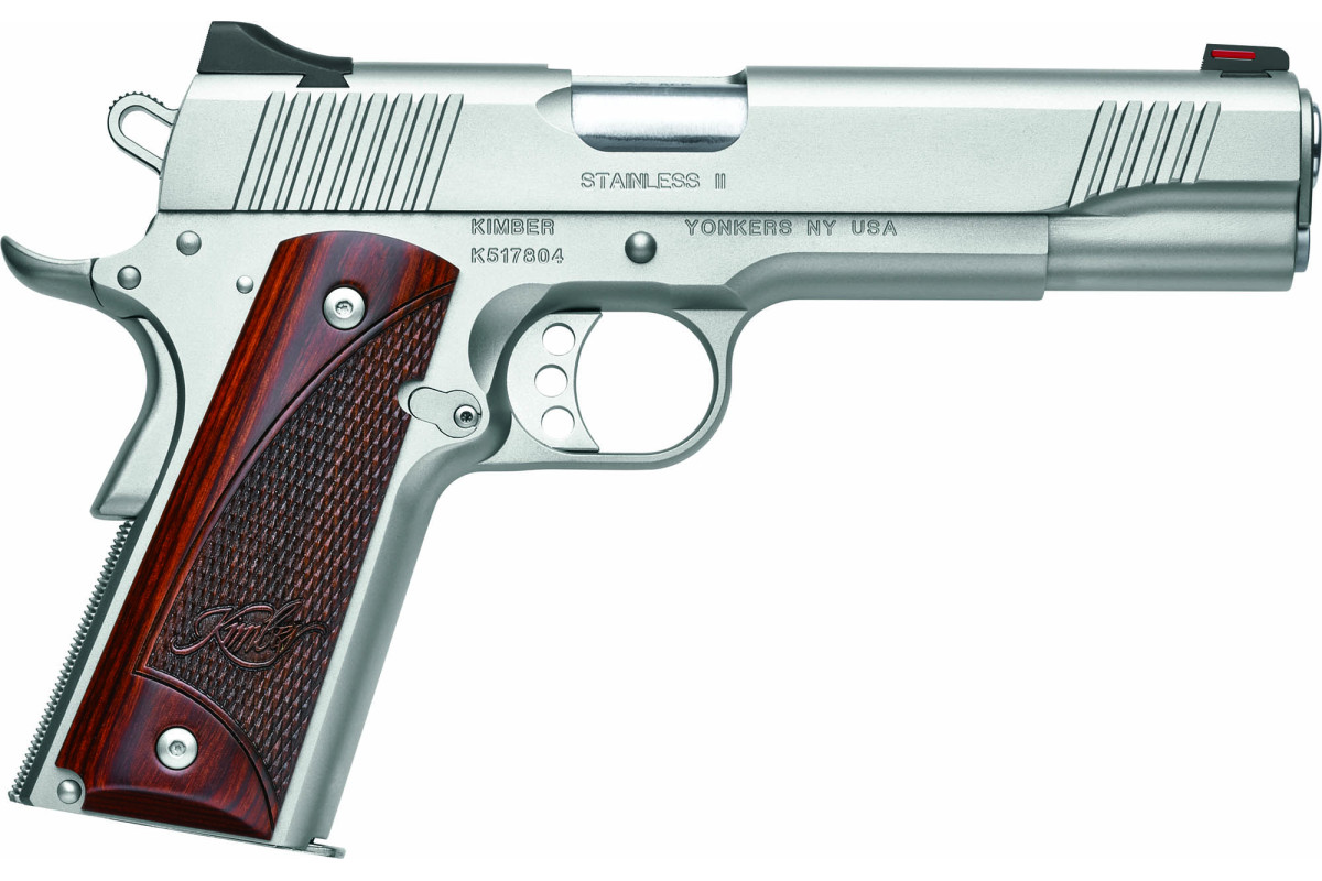 Pistolet semi automatique Kimber 1911 .45ACP Stainless 2 Pistolet semi automatique Kimber 1911 .45ACP Stainless 2