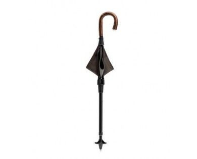 Canne-siège parapluie 